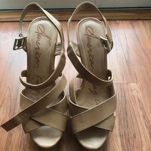 American Rag wedged heels